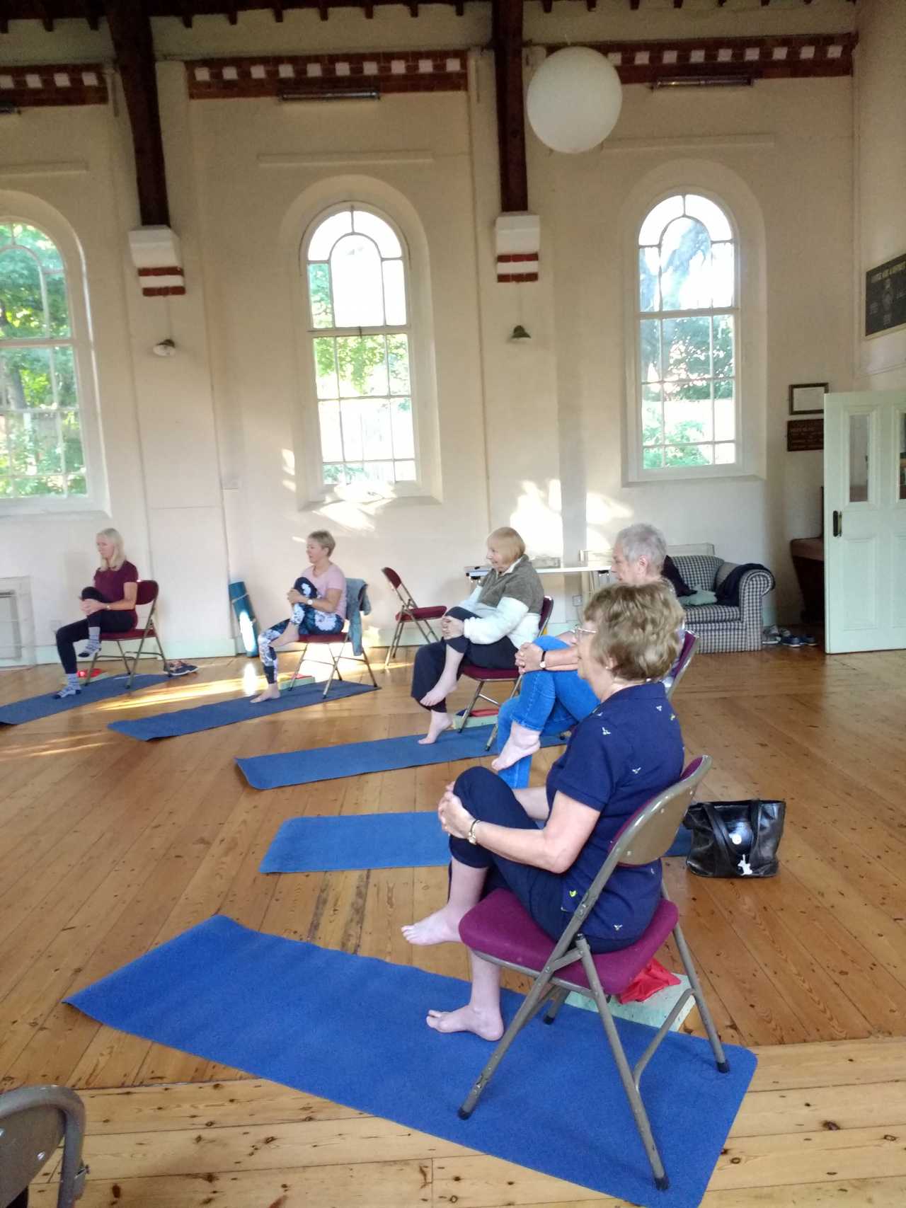 Gentle Yoga class